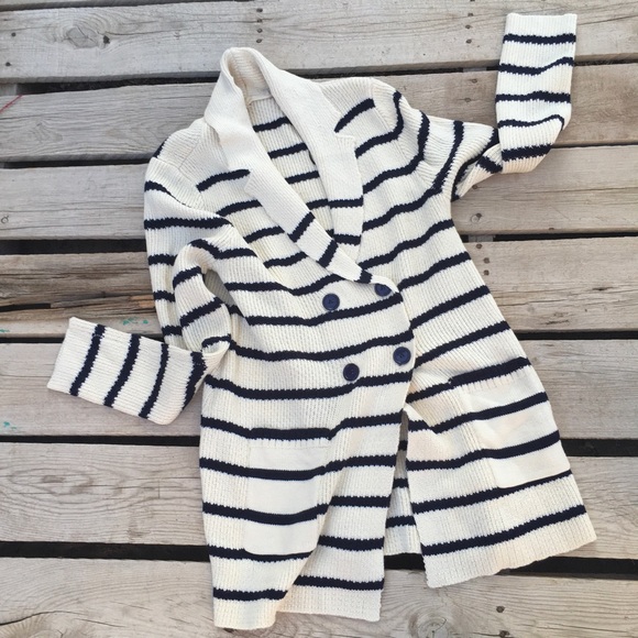 Sweaters - Striped sweater white/Cream S